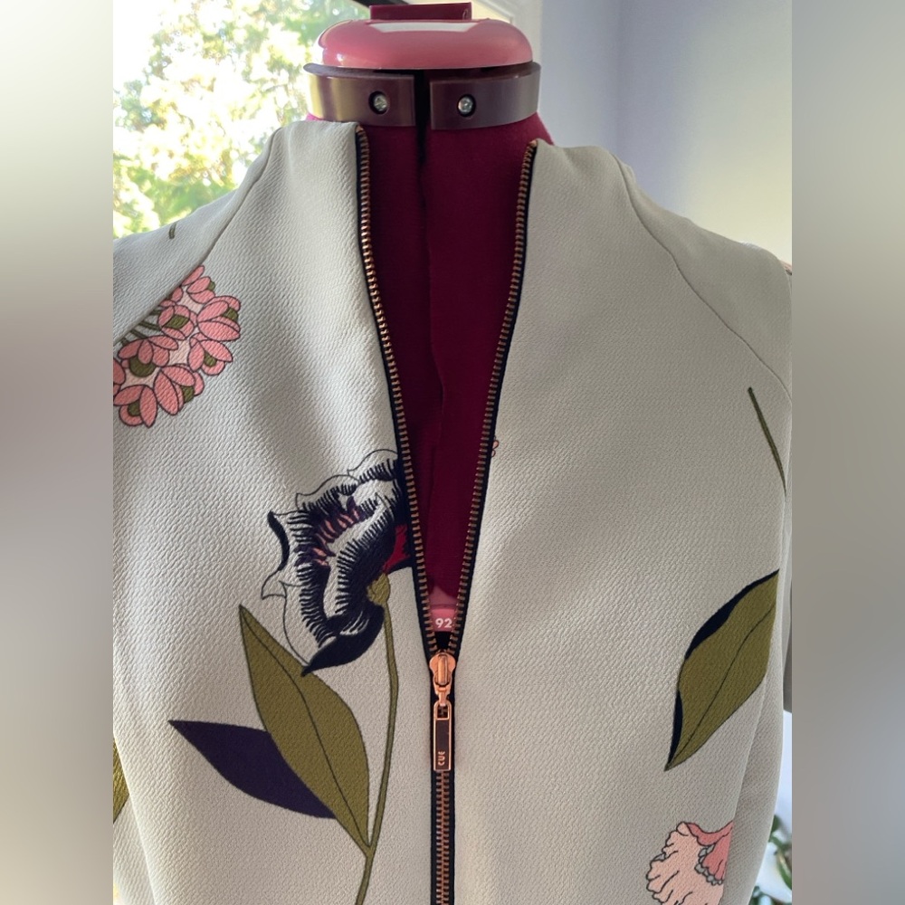 Cue Cream Floral dress